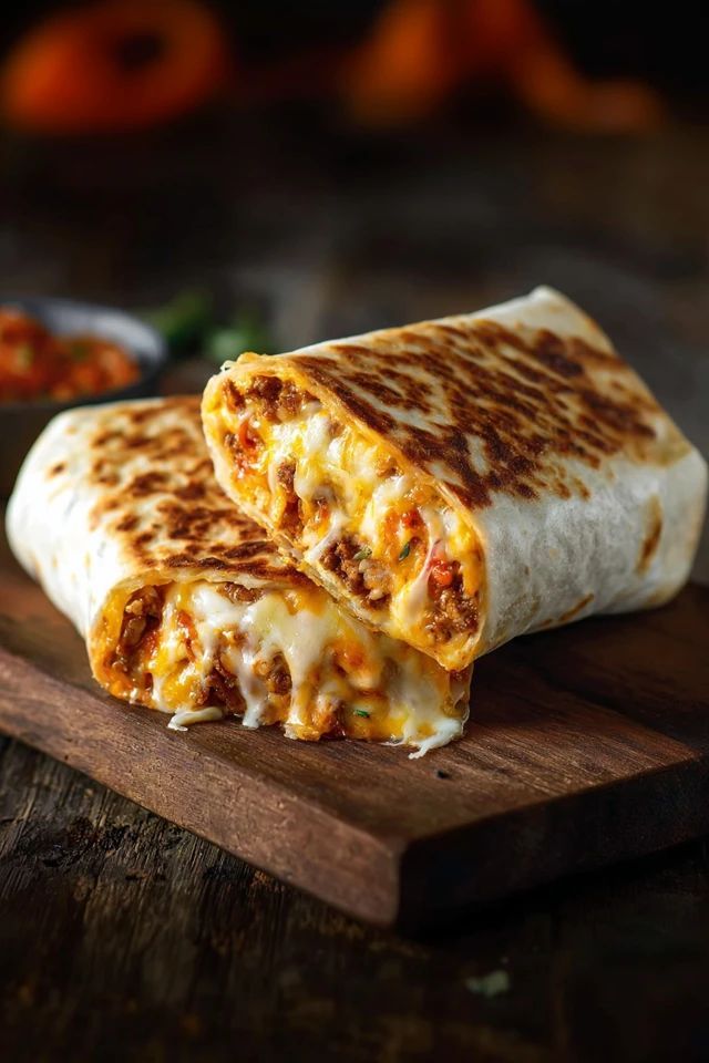 ساندوتش شاورما موزاريلا